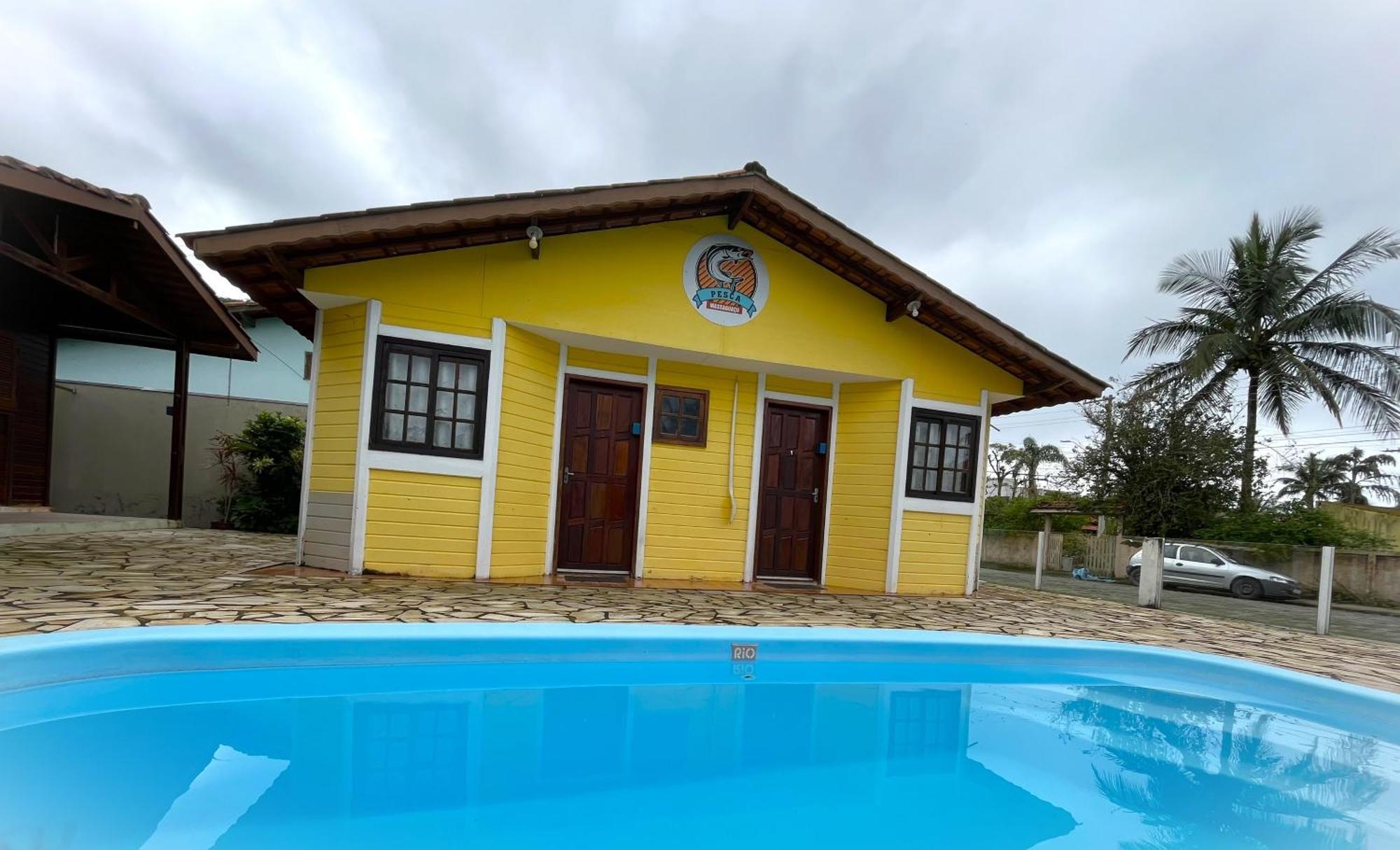 Chale Master Caraguatatuba Cond Alto Padrao Massaguacu Ngoại thất bức ảnh